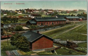 Dabrowa Gornicza DOMBROWA POLAND 1911 ANTIQUE POSTCARD