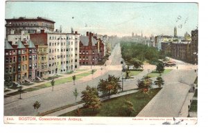 Commonwealth Avenue,  Boston, Massachusetts,Used 1906