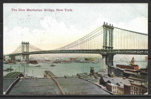 New York, New York - The New Manhattan Bridge - [NY-359]