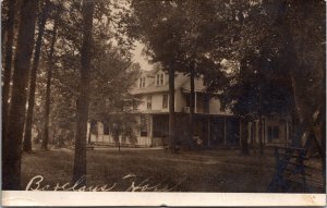 Real Photo Postcard Barclays Hotel in or near Wisconsin