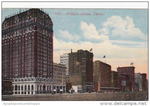 Illinois Chicago Michigan Avenue 1914