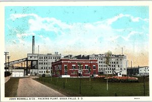 Postcard FACTORY SCENE Sioux Falls South Dakota SD AI2108