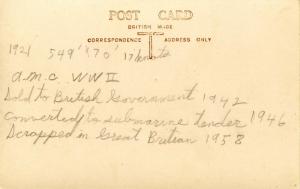 Canadian Pacific Liner Montclare.   *RPPC