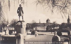 Switzerland Bern Hallerdenkmal mit Blick auf die Stadt Photo