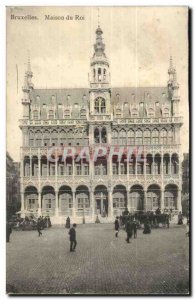 Brussels Old Postcard King's House