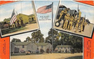 Airplane Mechanics GULFPORT FIELD, MS Military Base WWII 1944 Vintage Postcard