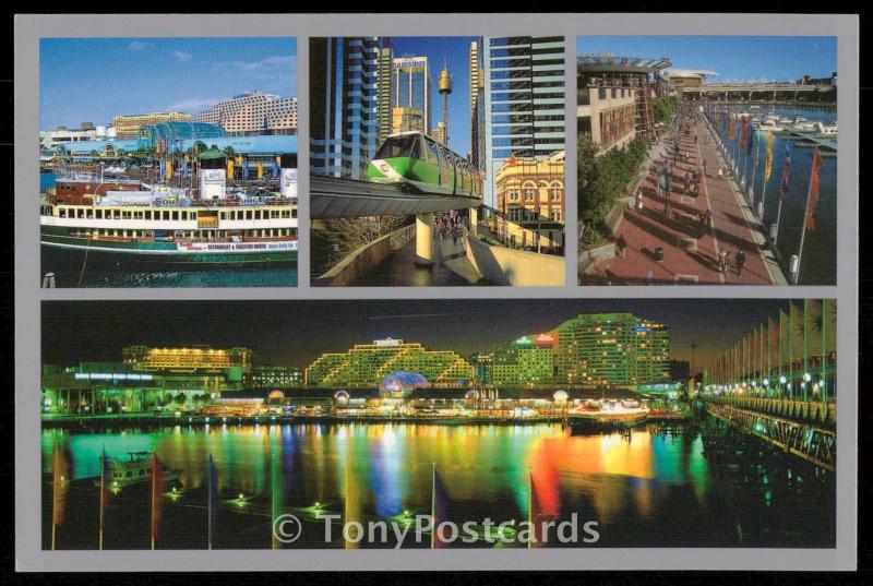 Impressions of Sydney's Darling Harbour