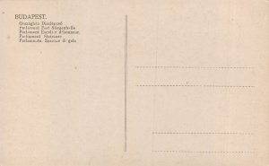 HUNGARY~BUDAPEST PARLIAMENT STAIRCASE PHOTO POSTCARD