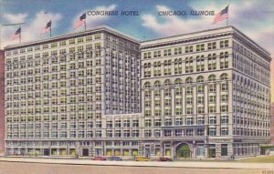 Illinois Chicago Congress Hotel 1949