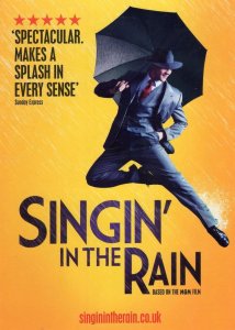 Singing In The Rain Gene Kelly MGM Film London Musical Theatre Postcard