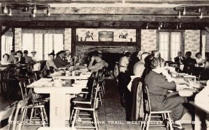 LP16 Westminster  Massachusetts RPPC Postcard  Mohawk Trail Old Mill Restaurant