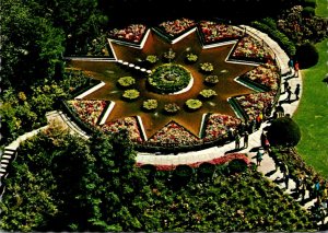 Canada Victoria Butchart Gardens The Star Pond