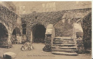 Wales Postcard - Court Yard - Plas Mawr - Conway - Caernarvonshire - Ref TZ6198