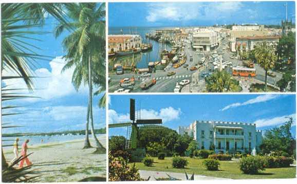 View of Bridgetown, Barbados, West Indies