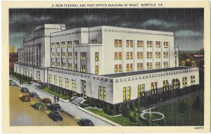 New Federal Building & Post Office Norfolk Virginia