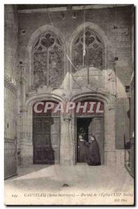 Canteleu - Portal & # 39Eglise Old Postcard