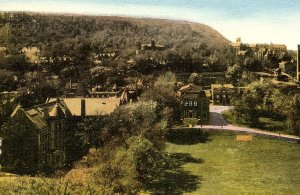 c1930 MONTREAL CANADA McGILL UNIVERSITY CAMPUS AERIAL VIEW POSTCARD 43-83