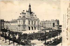 CPA Levallois Perret Hotel de Ville et Jardin (1311168)