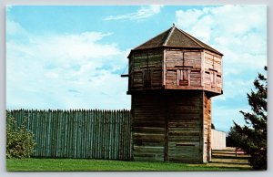 Vancouver Washington~Bastion Built By Hudson Bay Company~Vintage Postcard