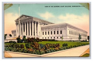 Vintage 1947 Postcard View of the Supreme Court Building, Washington, D.C.