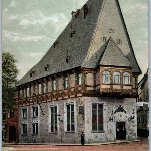 1906 Goslar, Germany Hotel Brusttuch Litho Photo Lederbogen Halberstadt Inn A191