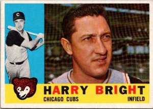 1960 Topps Baseball Card Harry Short Chicago Cubs sk10520