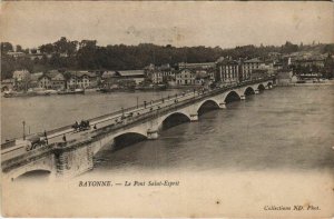 CPA Bayonne Pont St Esprit FRANCE (1124000)