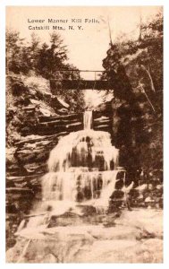 Postcard WATER SCENE Catskill Mountains New York NY AS8954