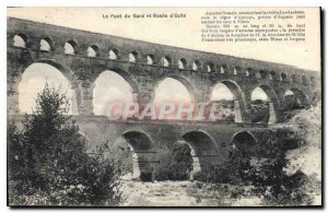 Old Postcard The Pont du Gard and Uzes Route