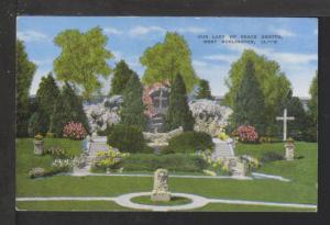 Our Lady of Grace Grotto,West Burlington,IA Postcard 