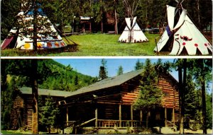 Pahaska Tepee, Buffalo Bill's Hunting Lodge, log cabin Wyoming multiview 