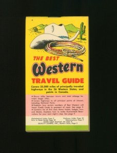 Vintage ©1958 Best Western Travel Guide Booklet