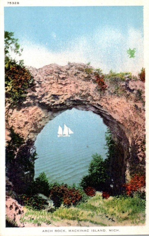 Michigan Mackinac Island Arch Rock