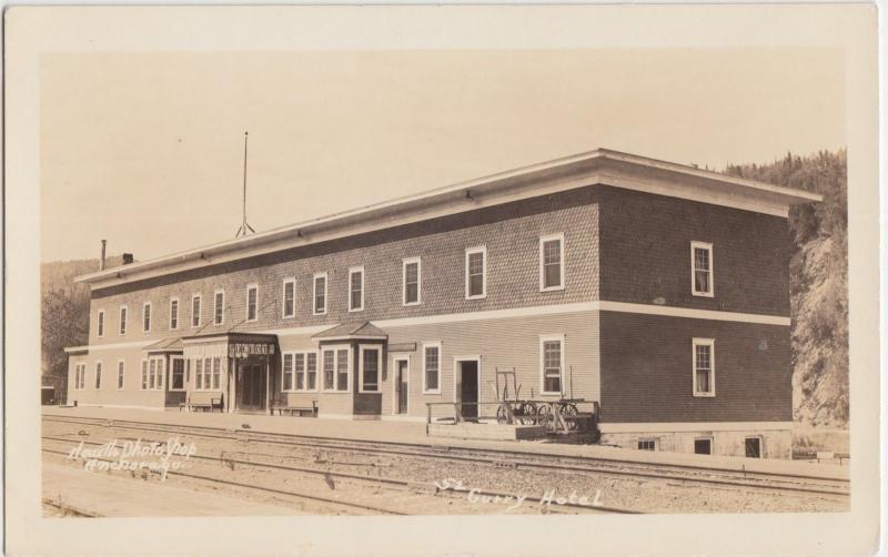 Alaska AK Postcard c1920s CURRY HOTEL Alaska Railroad Real Photo RPPC 