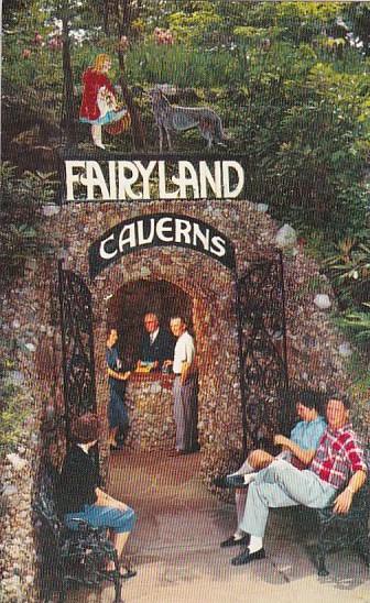 Entrance To Fairland Caverns Beautiful Rock City Chattanooga Tennessee