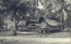 Real Photo Malay Kampong Malaysia Unused 