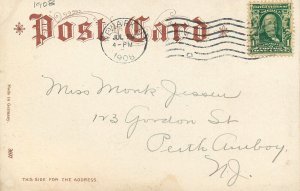 Postcard New Jersey Orange Park roadside Jewett #3697