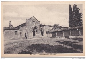 Chiesa Di S. Francesco, FIESOLE (Florence), Italy, 1910-1920s