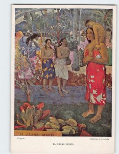 Postcard Ia Orana Maria By Gauguin