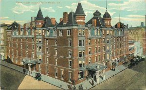 Vintage Postcard; Terre Haute House Hotel, Terre Haute IN Vigo County Unposted