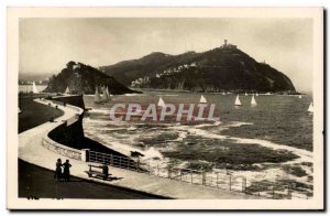 Postcard Modern Spain Espana Spain San Sebastian Paseo Jose Antonio