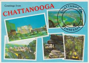 Tennessee Chattanooga Greetinhs Multi View