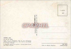 Postcard Modern Quebec Rue du Tresor
