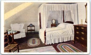 Postcard - Room In Which Mrs. Washington Died - Mount Vernon, Virginia