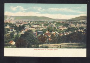 TORRINGTON CONNECTICUT CT. BIRDSEYE VIEW VINTAGE POSTCARD 1906