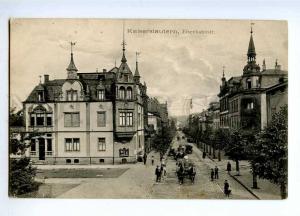 191273 GERMANY KAISERSLAUTERN Eisenbahnstr Vintage postcard