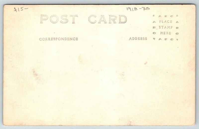 RPPC  Greely High School   Colorado  Postcard