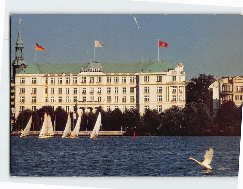 Postcard Atlantic Hotel Kempinski Hamburg Germany