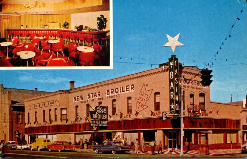 Nevada Winnemucca Joe Mackie's New Star Restaurant 1962