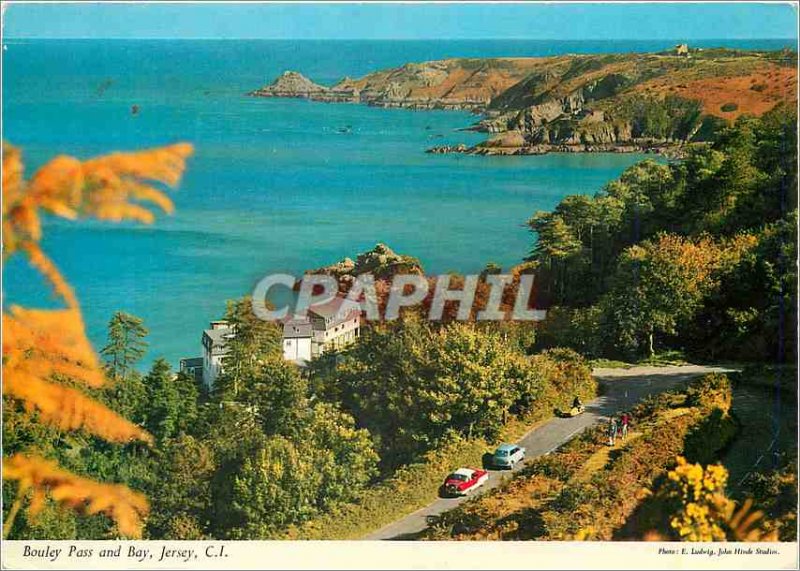 Postcard Modern Bouley Bay Pass and Jersey CI